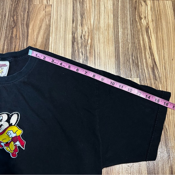 Mighty Mouse Short Sleeve T-Shirt Cartoon Disney Men’s Extra Large Black - Picture 5 of 7